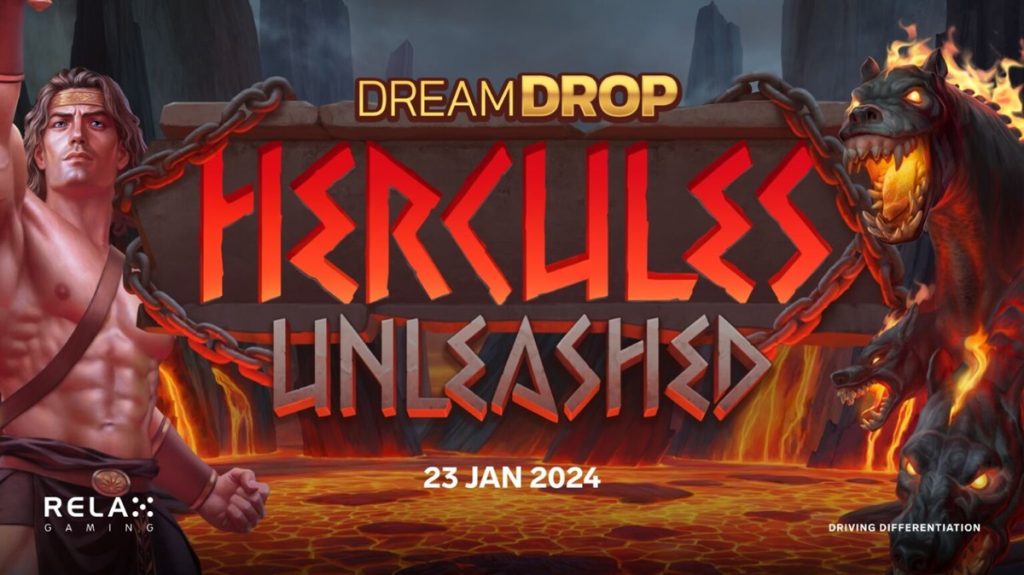 Релиз от Relax Gaming: игровой автомат Hercules Unleashed Dream Drop
