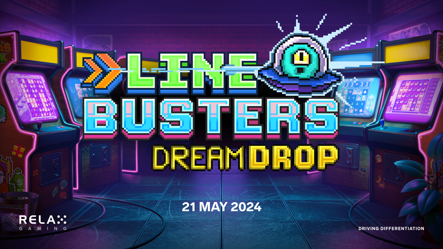 Relax Gaming запускает аркадный слот Line Busters Dream Drop