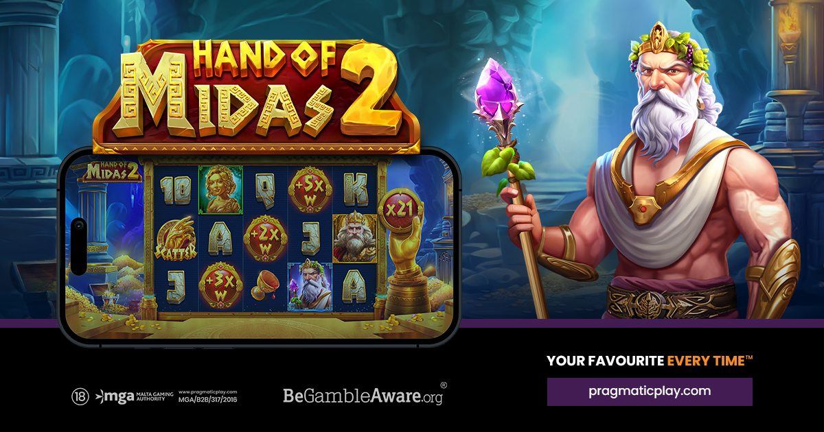 Pragmatic Play запускает слот Hand of Midas 2